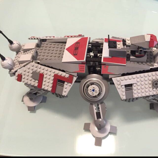 Lego 7675 AT-TE Walker. Can Combine With Lego 10195 Dropship Set Reduced Sale, Hobbies & Toys 