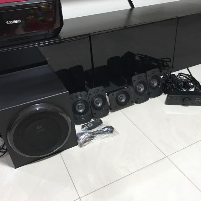 Logitech Z906 Speaker 5 1 Surround Electronics Computer Parts Accessories On Carousell