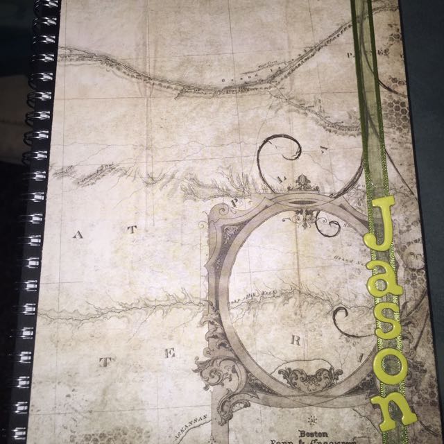 Personalize Notebook (Category: Stationery & School Supplies) located in Singapore. Submitted by the3musketeers (Listing ID 87916296, Image 4). Description: .