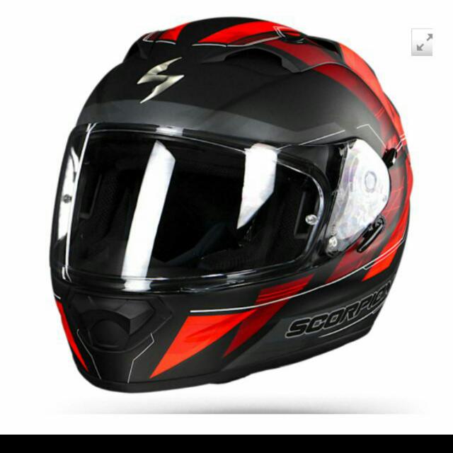 Scorpion exo shop 1200 air hornet