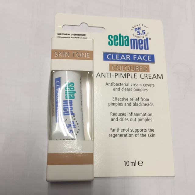 Sebamed Anti Pimple Cream Coloured Obat Jerawat Totol Kesehatan Kecantikan Kulit Sabun Tubuh Di Carousell