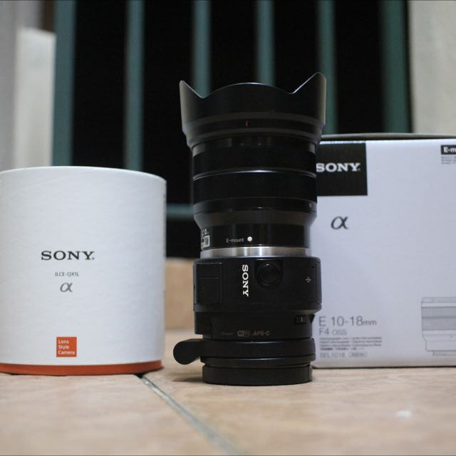 Sony Qx1 & Sel1018, Photography, Lens & Kits on Carousell