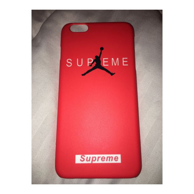 Supreme jordan hot sale iphone case