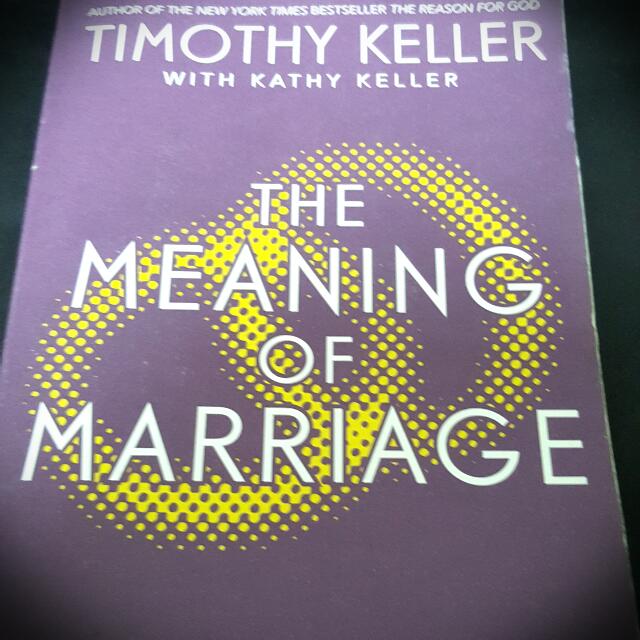 The Meaning Of Marriage Facing The Complexities Of Commitment