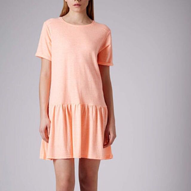 Drop waist jersey dress Clearance