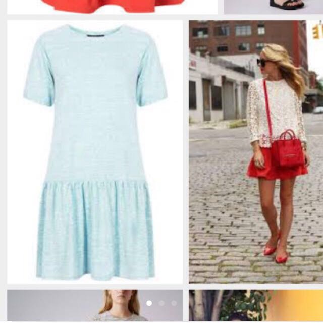 Topshop jersey dress on sale