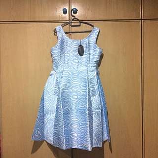 NEW Baby Blue Flare Dress