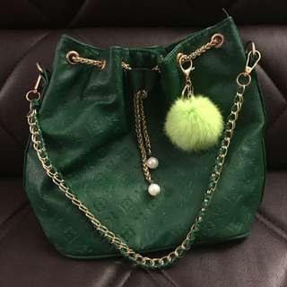 Green LV Bag