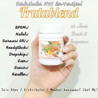 FRUTABLEND ORIGINAL HWI JERAWAT HILANG
