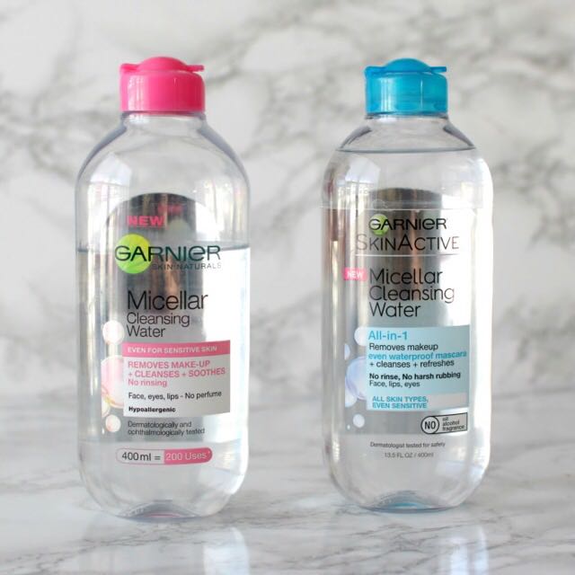 garnier cleanser blue