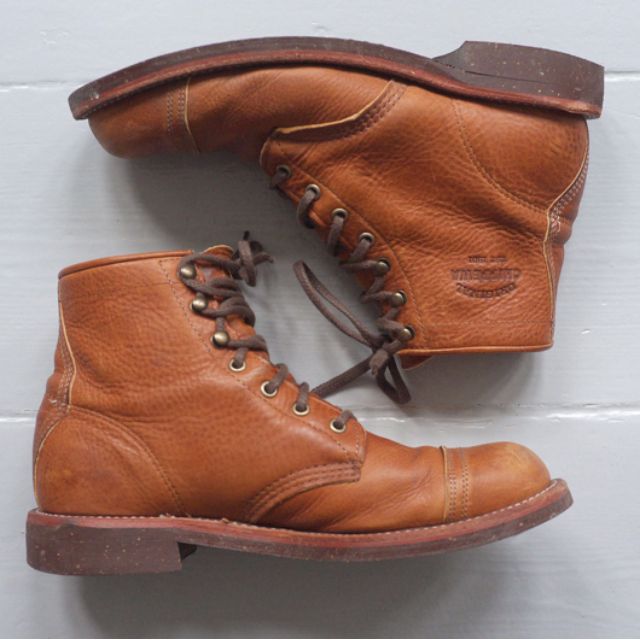 CHIPPEWA MEN S 6 TAN RENEGADE HOMESTEAD BOOTS