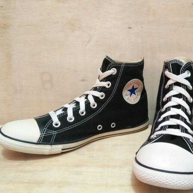 black converse size 4.5