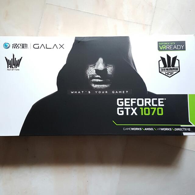 Galax cheap 1070 hof