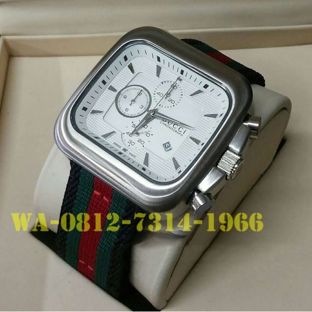 Jam Tangan Gucci Quartz Chronograph Olshop Fashion Olshop Pria Di Carousell