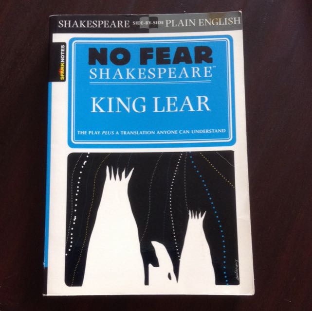 King Lear No Fear Shakespeare Books Stationery On Carousell