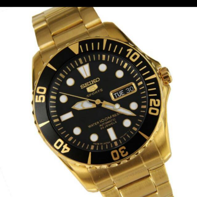 seiko sport gold
