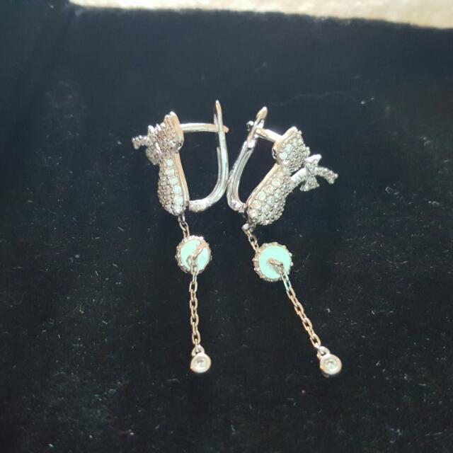 Cat drop clearance earrings
