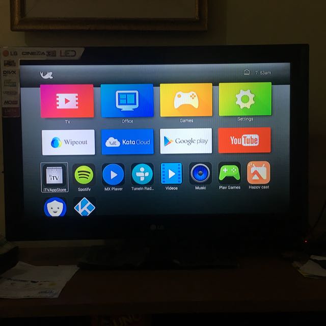 Turun Harga Kata Box Android Tv Box Seperti Apple Tv Elektronik Tv Perlengkapan Hiburan Di Carousell