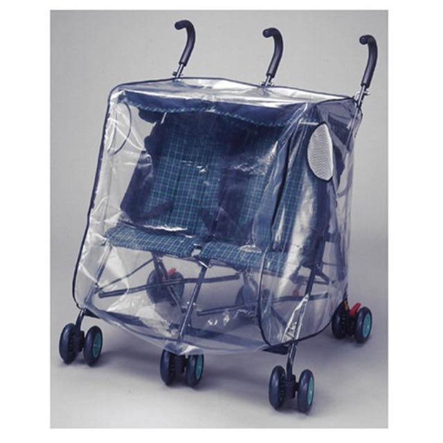 tandem stroller rain cover