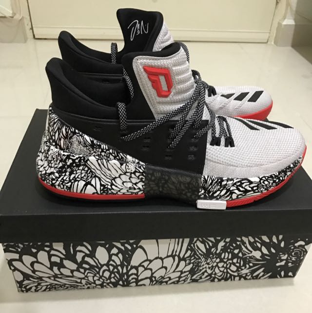 Addidas Dame 3 CNY Colour Way Size UK 8.5 Men s Fashion Activewear on Carousell