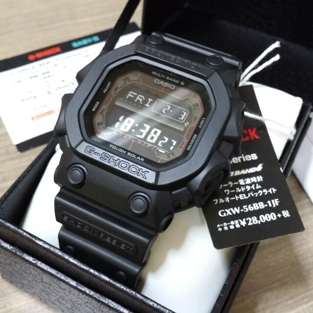 Authentic Casio G Shock Multiband 6 King Gxw 56bb 1jf Gshock Sports Watch Original Men S Fashion Watches On Carousell