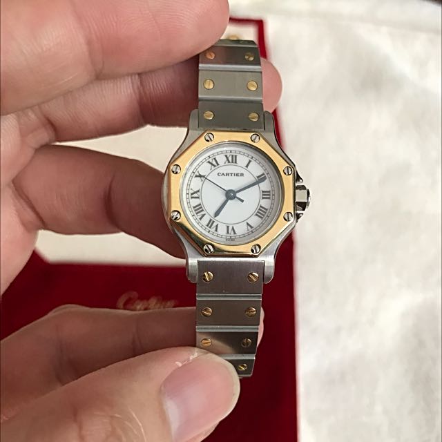 Cartier santos hexagonal store
