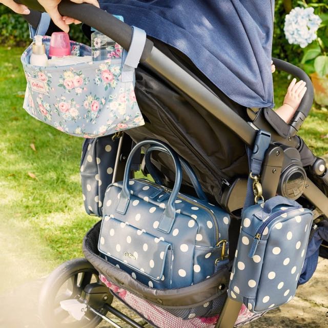 Cath Kidston Button Spot Smart Nappy Bag Women s Fashion Bags Wallets Purses Pouches on Carousell