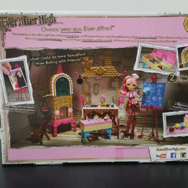 ever after high ginger breadhouse playset