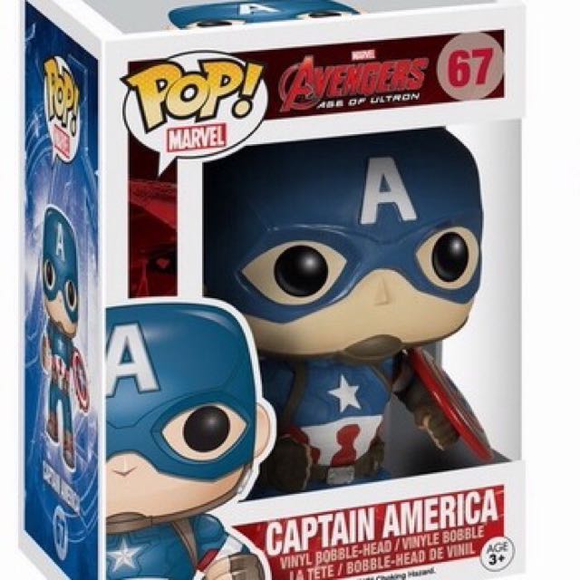 funko pop captain america with hammer