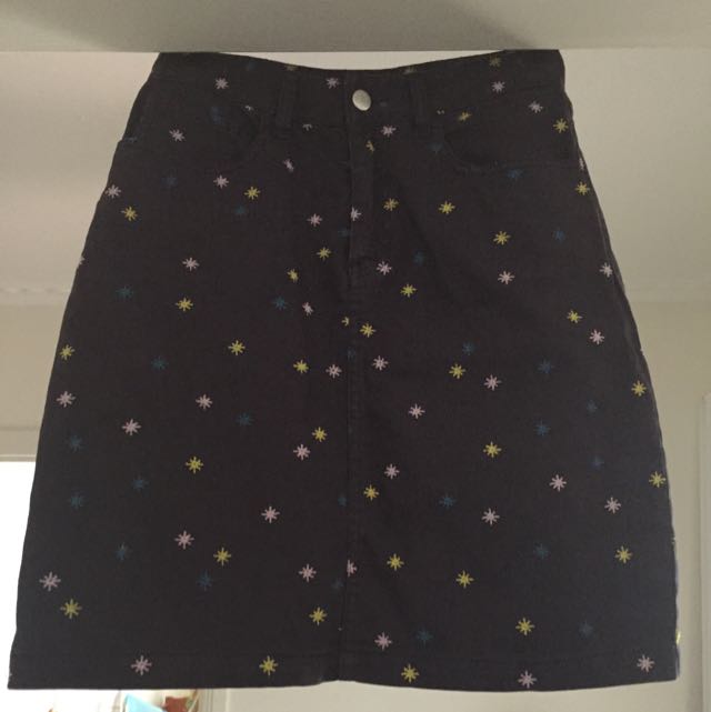 gorman denim skirt