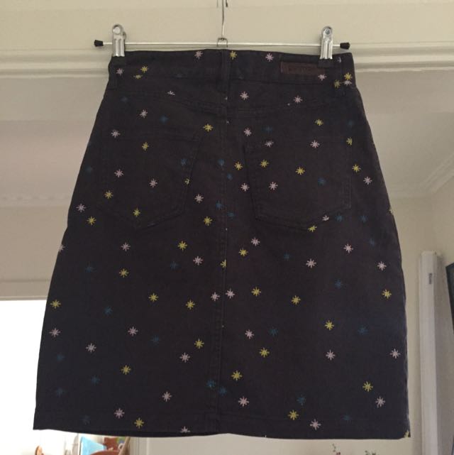 gorman denim skirt