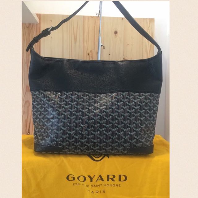 Pre-owned Authentic GOYARD Grenadine Hobo Shoulder Bag - Light Blue