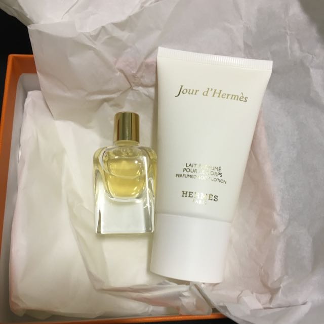 HERMES Body Lotion With Perfume, Beauty & Personal Care, Bath & Body