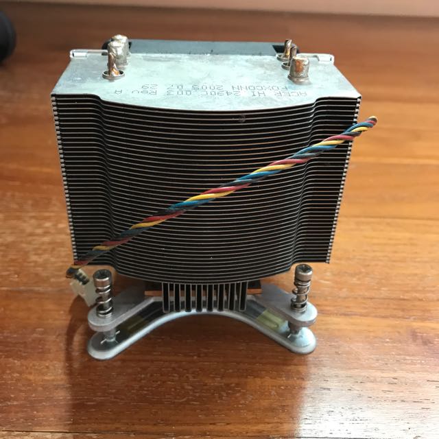 Intel CPU Heatsink Fan Socket 775 LGA775 By Foxconn, Computers & Tech