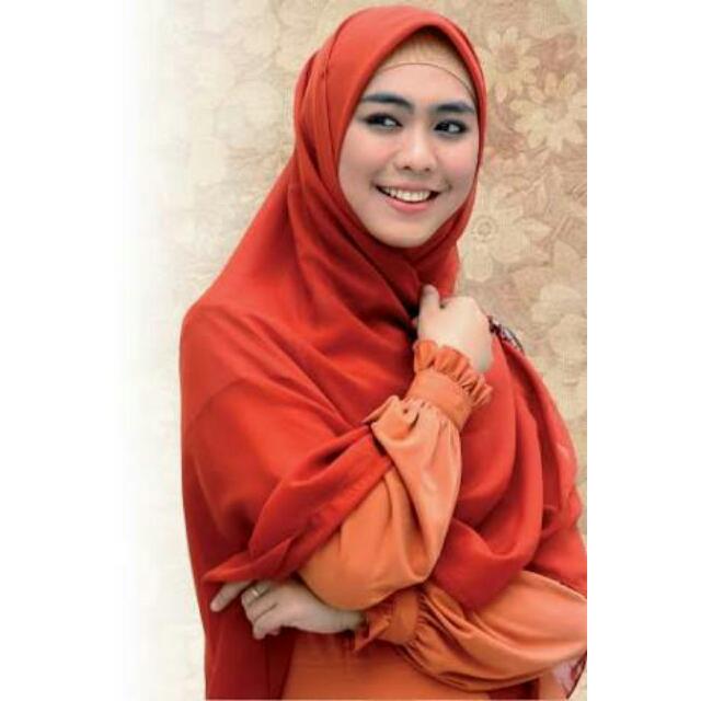Kerudung Segi Empat Bahan Wolfis Antem Tebal Olshop Fashion Olshop