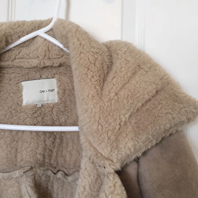 Oak Fort Women s Sherpa Jacket Women s Fashion Clothes on Carousell