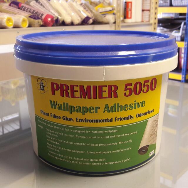 Buy 【Premier Brand 5050 Wallpaper Glue Adhesive】 from Trusted Distributors  & Wholesalers Directly - Credit Terms Payment Available -  Singapore