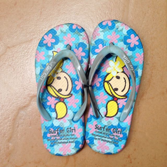 Sandal jepit surfer girl top