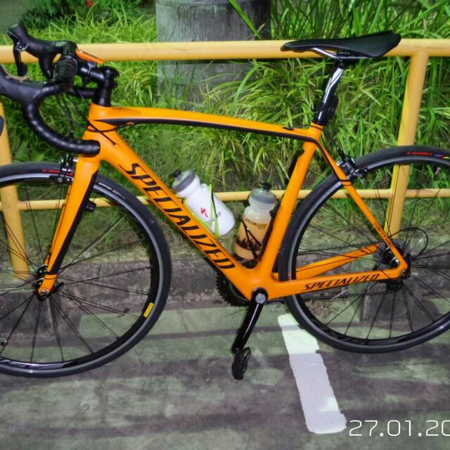 Orange specialized road bike deals