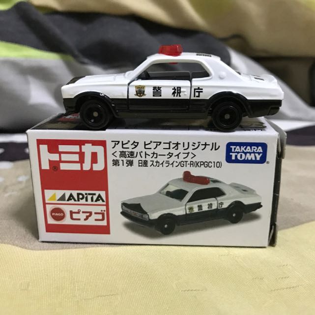 Tomica nissan 2024 gtr police