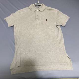 正品 Ralph Leuren M號 Polo衫 灰