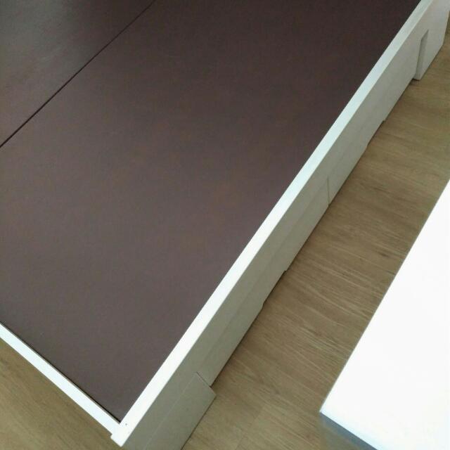 2year-old-bed-frame-with-headboard-storage-queen-size-some-scratches