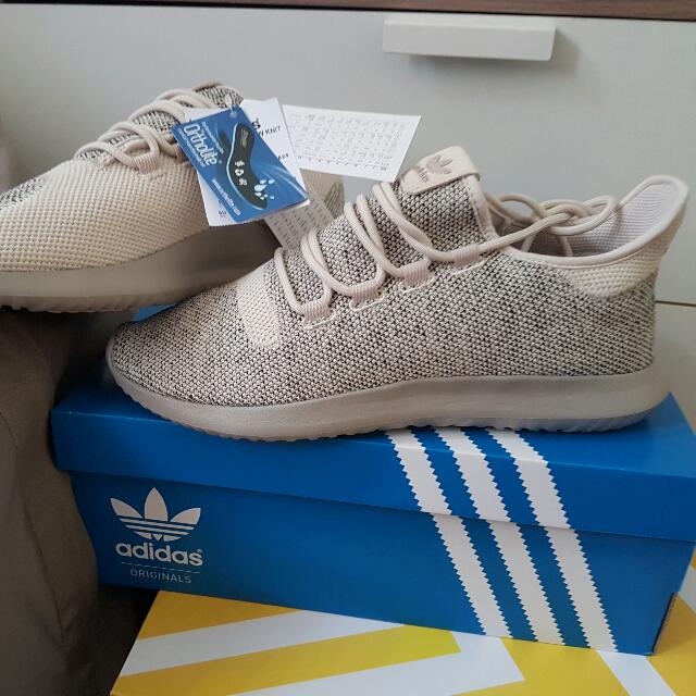 Adidas Tubular Shadow Knit Trainer Light Brown US9.5 UK9 Men s