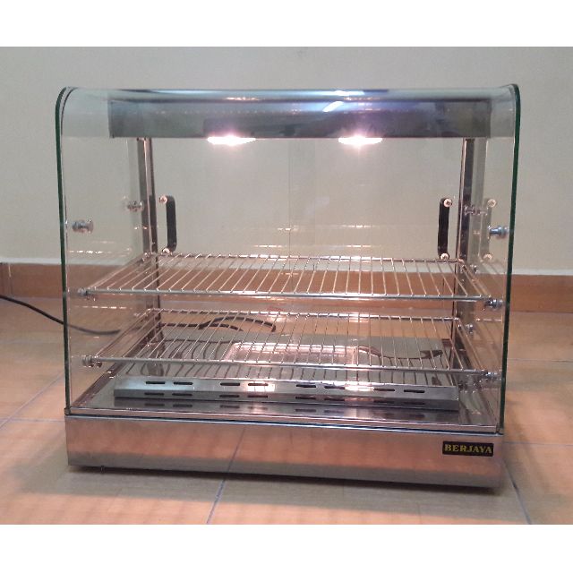 BERJAYA STAINLESS STEEL 3 TIERS ELECTRICAL PIE WARMER, Kitchen 