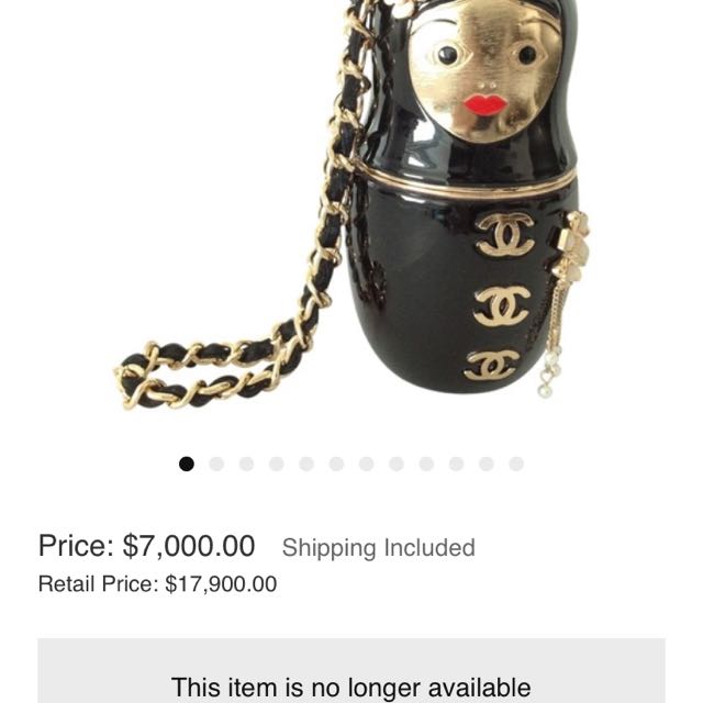 Chanel russian doll bag outlet