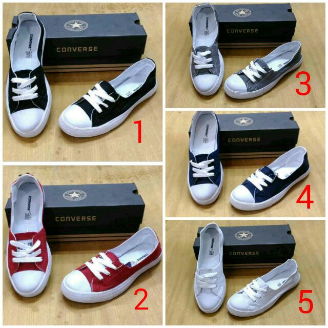 Converse 3hole Mono Sepatu Cewek Sneakers Olshop Fashion Olshop Wanita Di Carousell