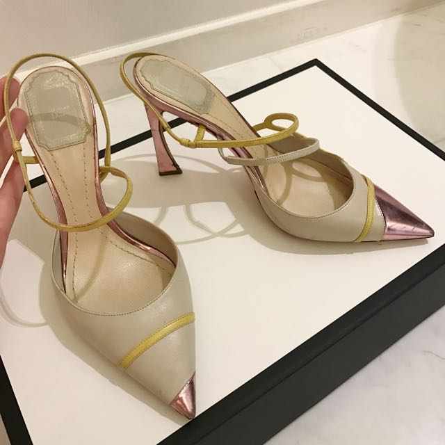 Authentic Dior High Heels , Luxury, Sneakers & Footwear on Carousell
