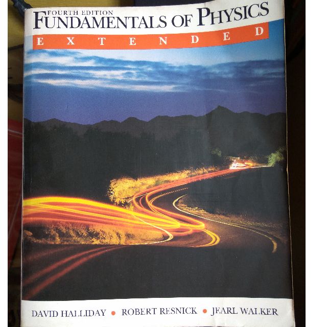 Fundamentals Of Physics Extended 4th Edition Paperback David