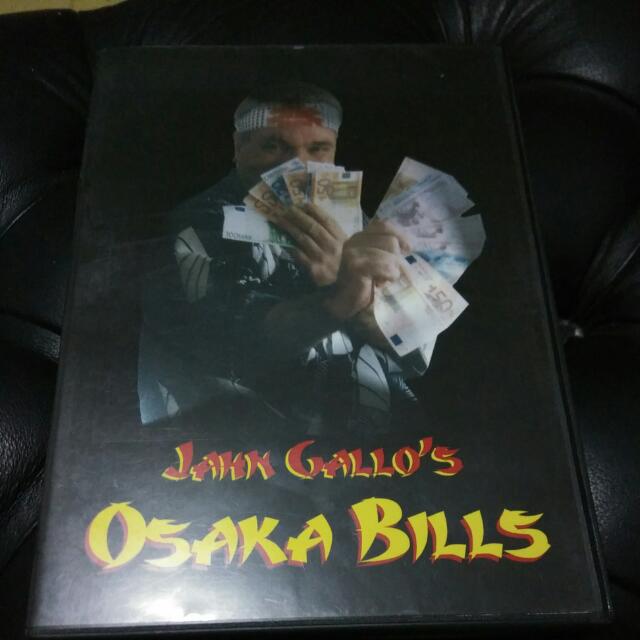 Jahn Gallo's Osaka Bills (Magic Trick DVD), Toys & Games, Others ...