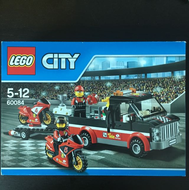 Lego city racing bike transporter clearance